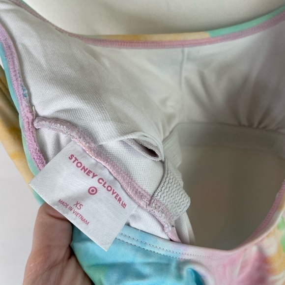 Stoney Clover Lane X Target Women's XS One Piece Suit Pink Tie Dye Swimwear - Picture 2 of 4